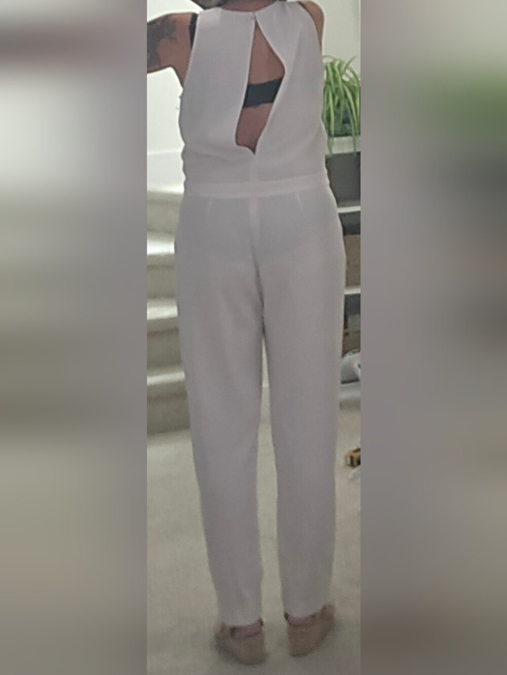 Babaton Branson Sleeveless Blush Pink Jumpsuit - Clean Minimal Design - Picture 6 of 16